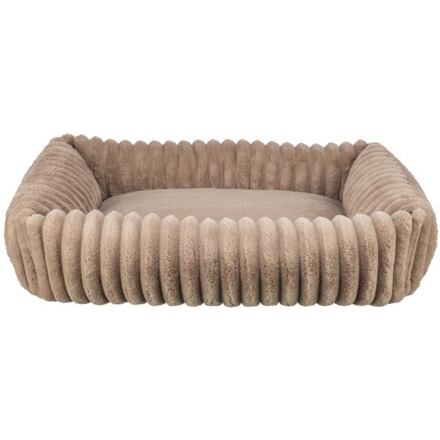 TRIXIE Pelech LONNI obdélníkový, manšestrový plyš, béžová Velikost obdélníkového pelechu LONNI: 100 x 70 cm