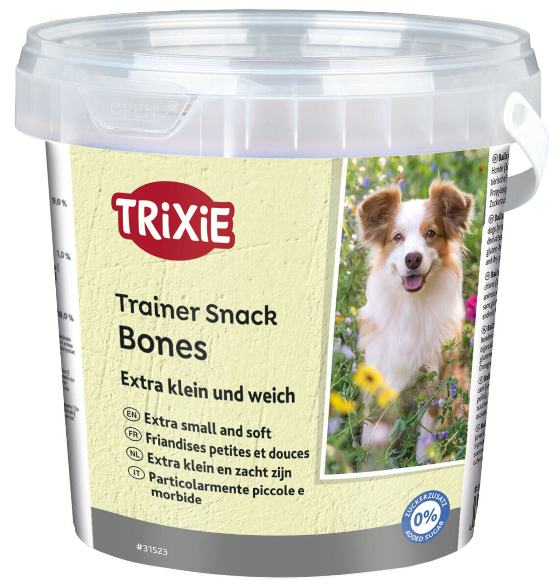 TRIXIE Trainer snack MINI BONES hovězí, jehněčí, drůbeží 500 g