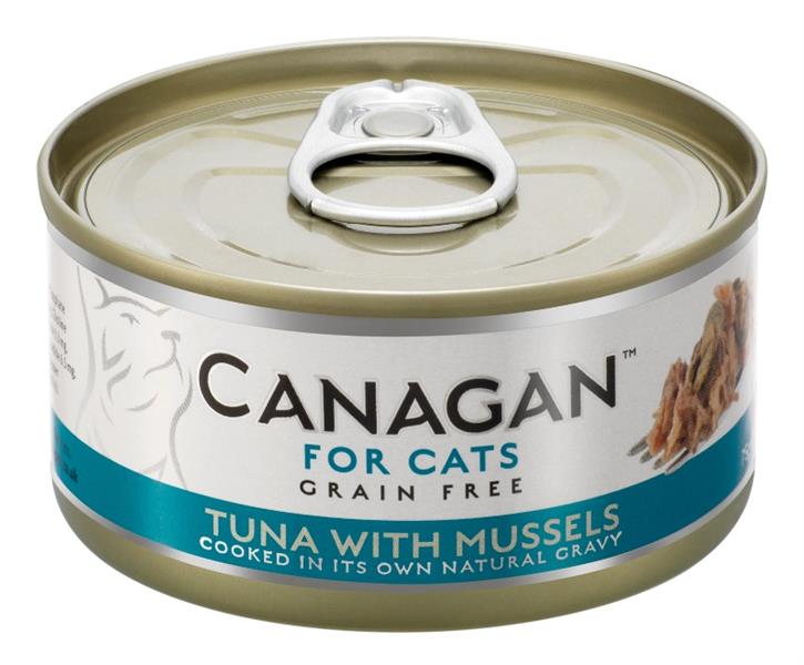 Canagan Cat konz. - Tuňák a mušle 75 g