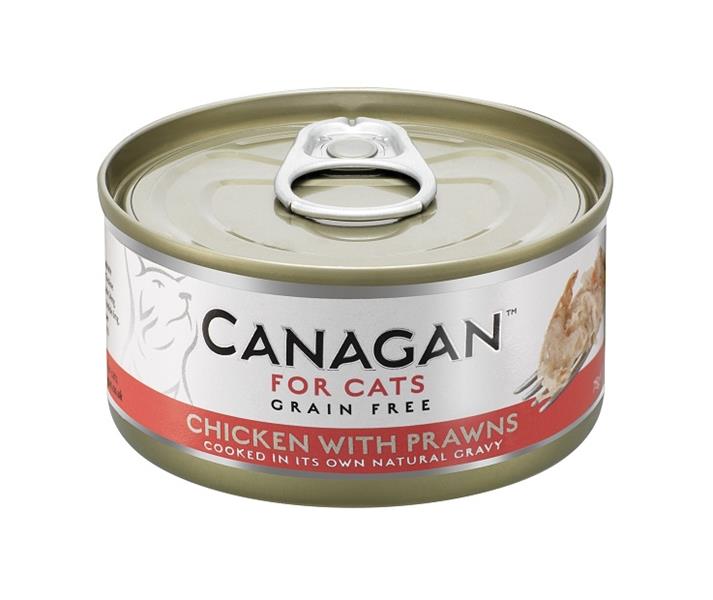 Canagan Cat konz. - Kuře a Krevety  85 g