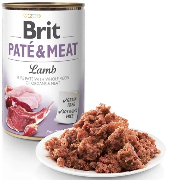 Brit Dog konz Paté & Meat Lamb 400g