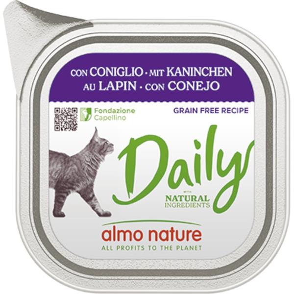 Almo Nature Daily Menu Cat vanička králík 100g