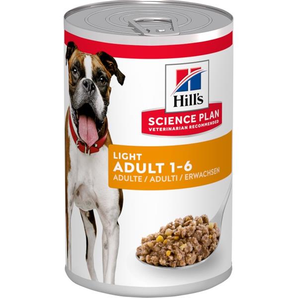 Hill´s Hill's Science Plan Canine Adult Light Chicken konzerva 370 g