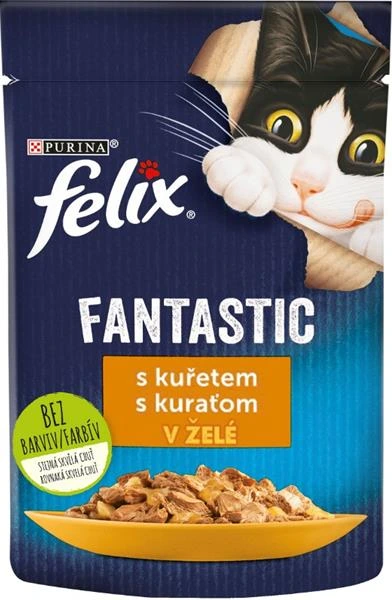 Felix cat kaps.-Fantastic kuře v želé 85g