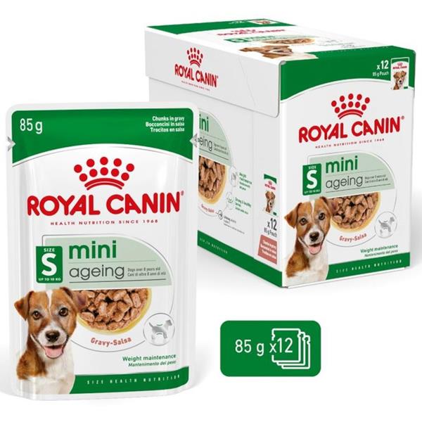 Royal Canin Canine kapsička Mini Ageing (Multipack 12x85 g)