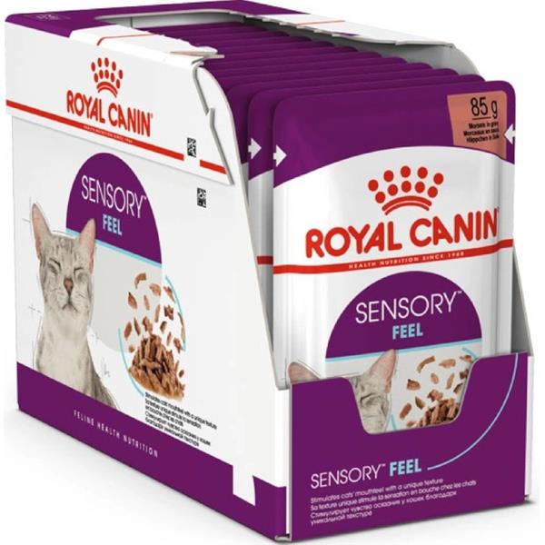 Royal Canin Feline kapsička Sensory Feel (Multipack 12x85g)