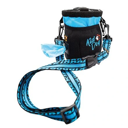 Multifunkční pamlskovník KIDDOG 3 v 1, tyrkysově modrá 1 ks