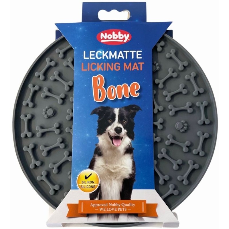 Lízací podložka Bone 20 cm Nobby