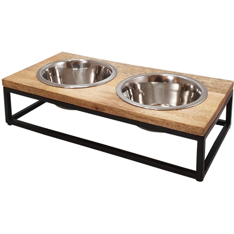 Miska bar pro psy Elegant 2x0,8l Nobby