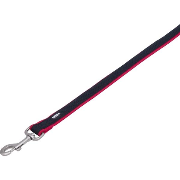 Nobby MESH PRENO vodítko neoprén červené L/XL 120cm