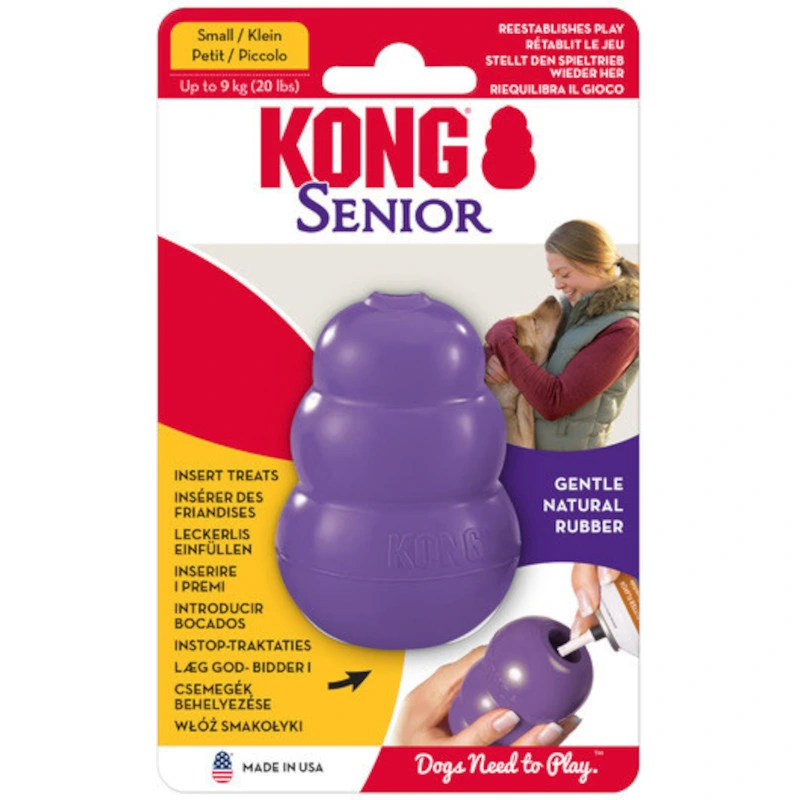 Hračka guma sněhulák KONG Senior S