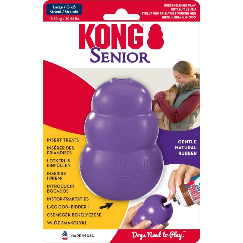 Hračka guma sněhulák KONG Senior L