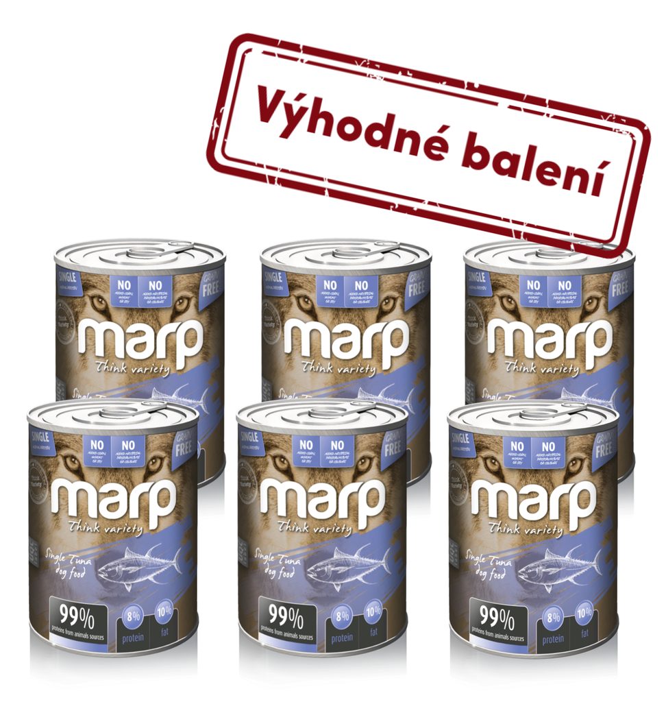 Marp Variety Single tuňák konzerva pro psy 6x400g