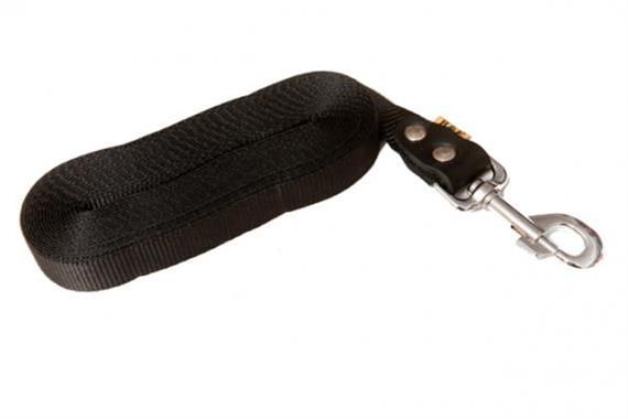 B&F Vodítko stopovací popruh - černé BAFPET (15 m)