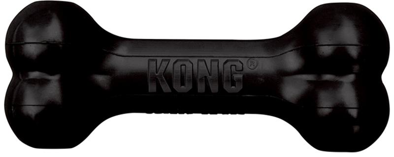 Hračka guma Kost černá extreme Kong medium