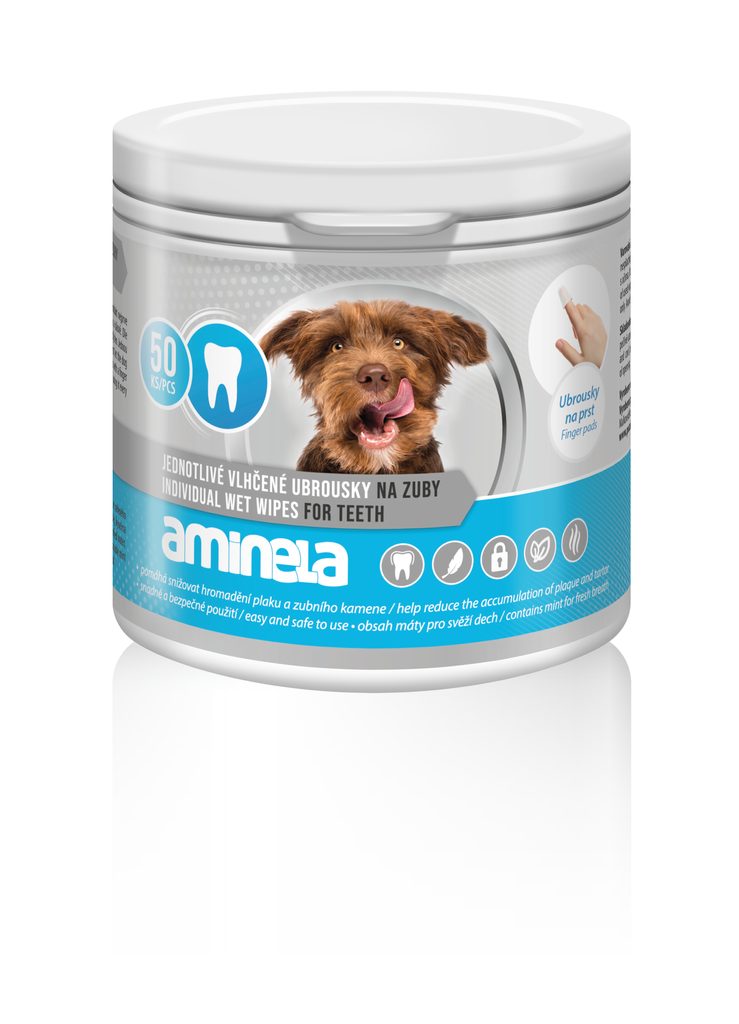 Aminela ubrousky na zuby 50ks