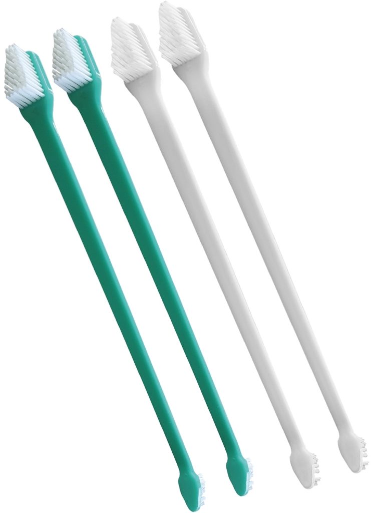 Nobby oboustranný zubní kartáček pro psy 4 ks