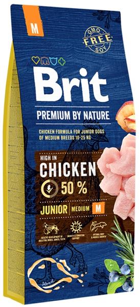 Brit Premium by Nature Junior M 15 kg