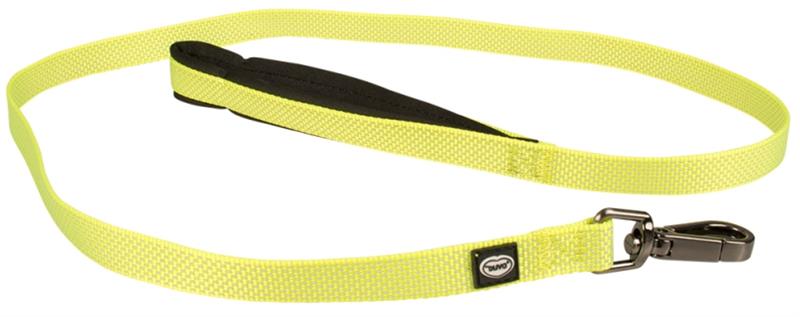 Vodítko nylon North žlutá 1,5x120 cm Duvo+