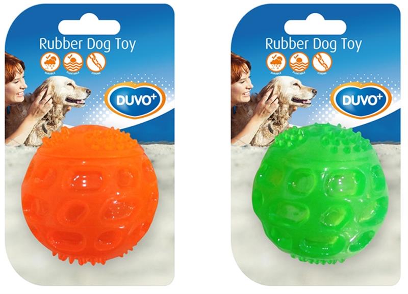Hračka guma Squeky míček 5,5 cm Duvo+
