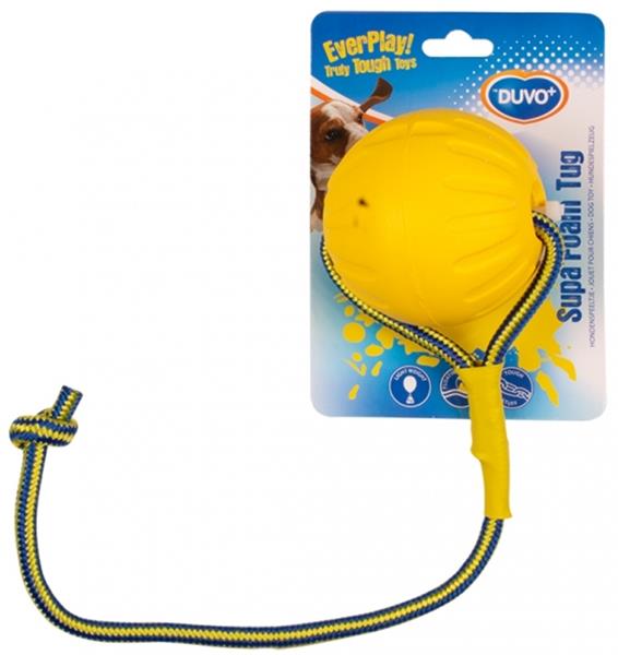 Hračka pěnový Míč s provázkem 7 cm Duvo+