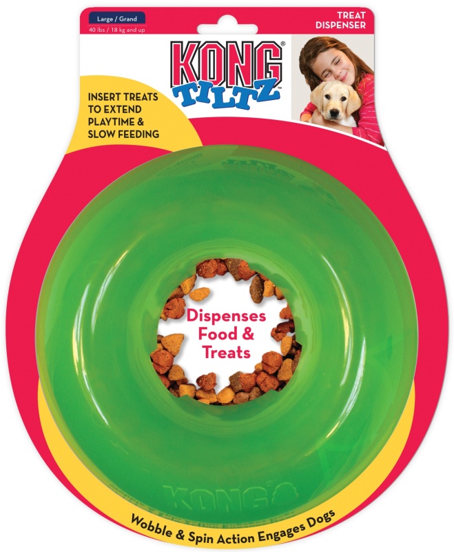 Hračka plast Tiltz miska plnící KONG L