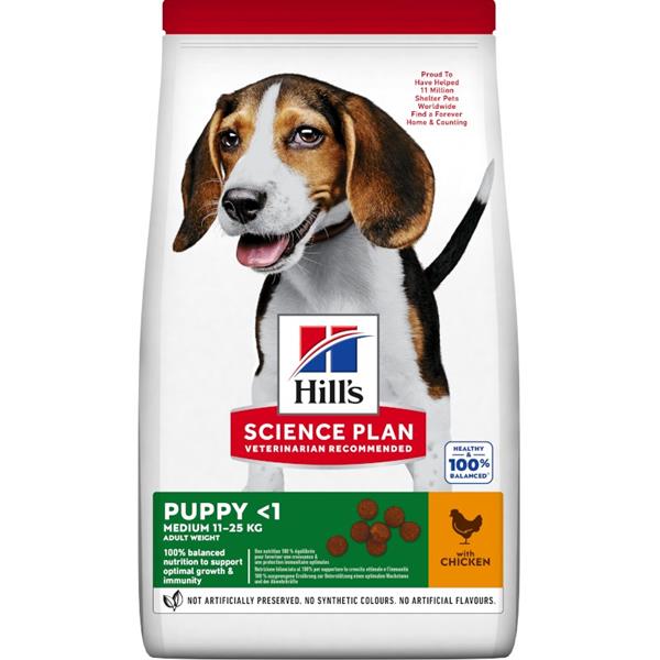 Hill’s Can. SP Puppy Medium Chicken 18 kg