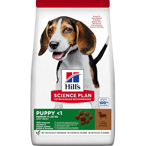 Hill’s Can. SP Puppy Medium Lamb&Rice 18 kg