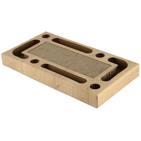 Hračka kočka papírové bludiště 47x25x5 cm A.K.