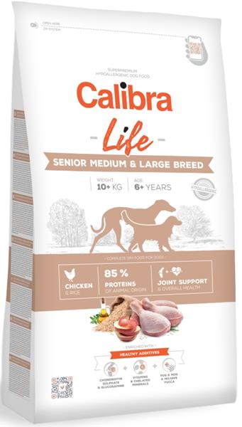 Calibra Dog Life Senior Medium&Large Chicken 2,5 kg