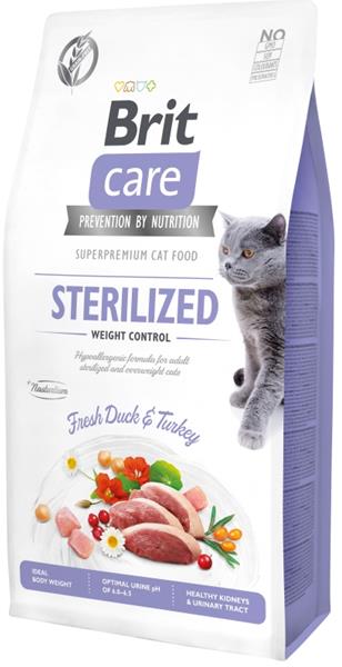 Brit Care Cat GF Sterilized Weight Control 7 kg