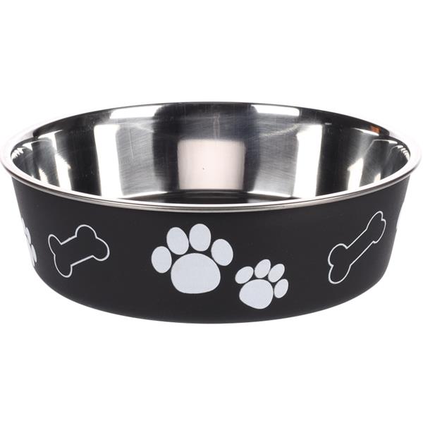 Miska nerez Kena Flamingo černá 800 ml