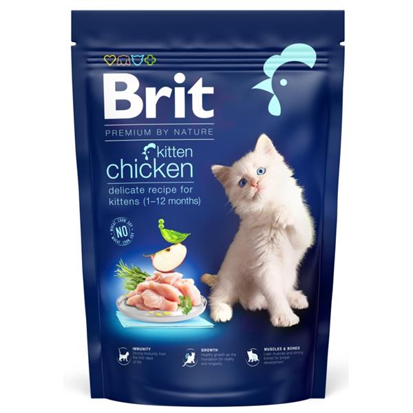 Brit Premium by Nature Cat Chicken Kitten - 800g