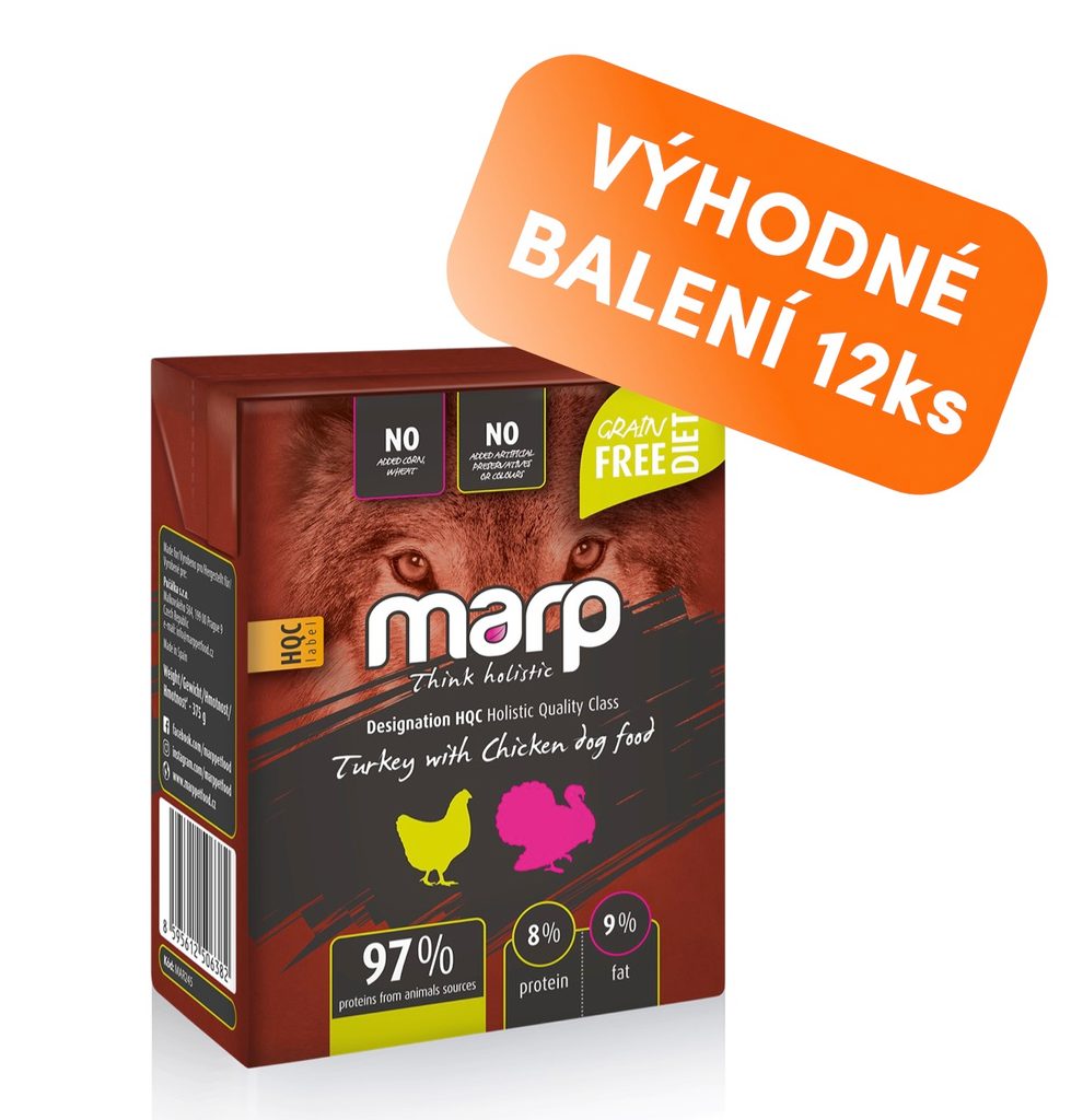 Marp Holistic krůta s kuřetem tetrapak 12x375g