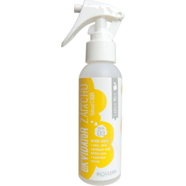 Likvidátor zápachu Lemon mint Odourclean Bioclean 100 ml