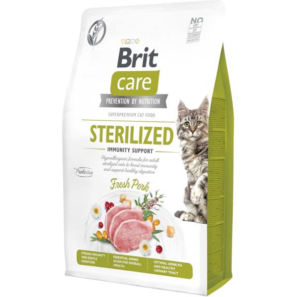 Brit Care Cat GF Sterilized Immunity Support 0,4kg