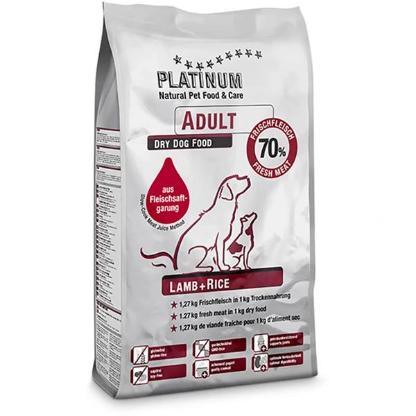 Platinum Adult Lamb & Rice 1,5 kg