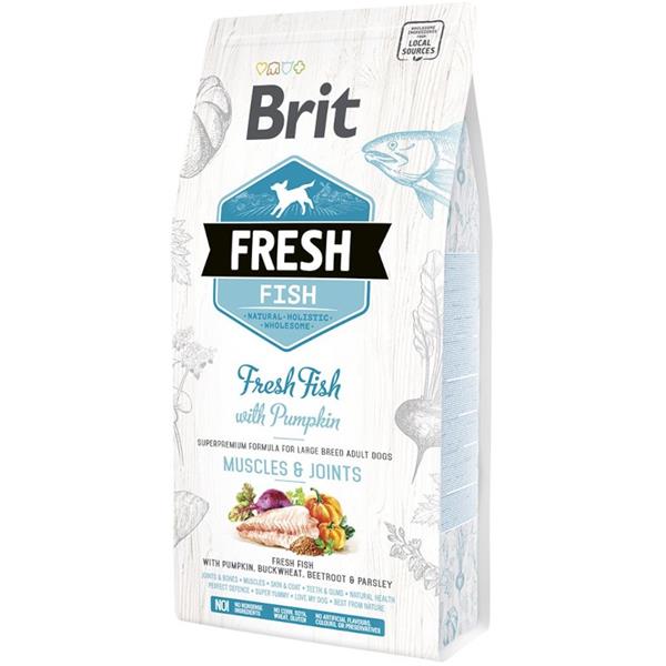 Brit Fresh Fish with Pumpkin Adult Large Muscles & Joints 2,5 kg