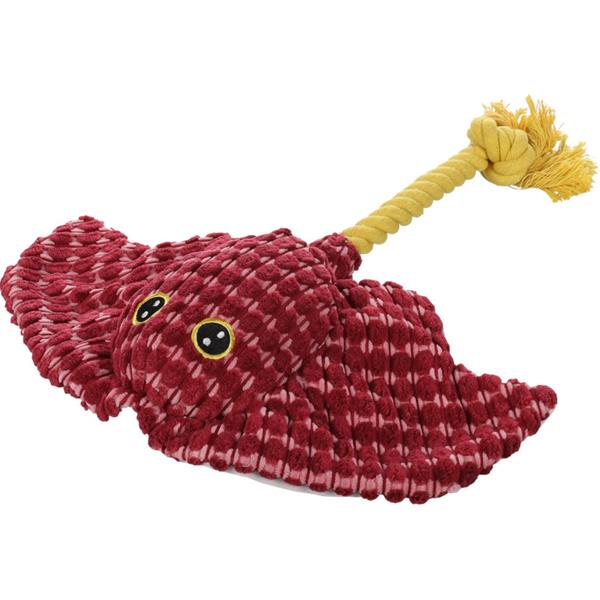 Hračka plyš rejnok vínový 38 cm Flamingo