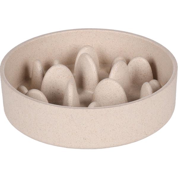 Miska plast interaktivní Greni šedá 790 ml Flamingo