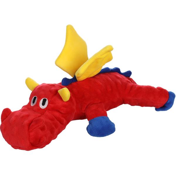 Hračka plyš drak červený 35 cm Flamingo