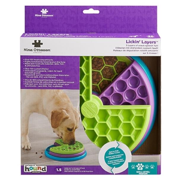 Rosewood Hračka pes hlavolam Layers M