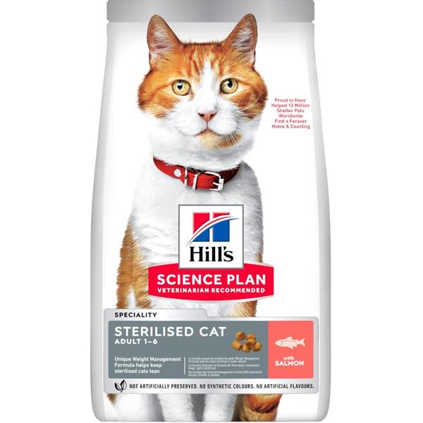 Hill´s Hill's Science Plan Feline Adult Sterilised Cat Salmon 1,5 kg