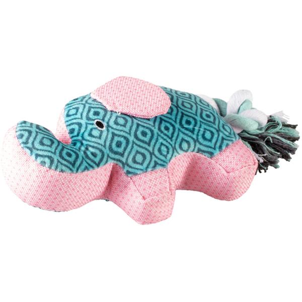 Hračka plyš retro slon modrý Duvo+