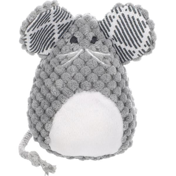 Hračka plyš Mazzo myš šedá 11 cm Flamingo