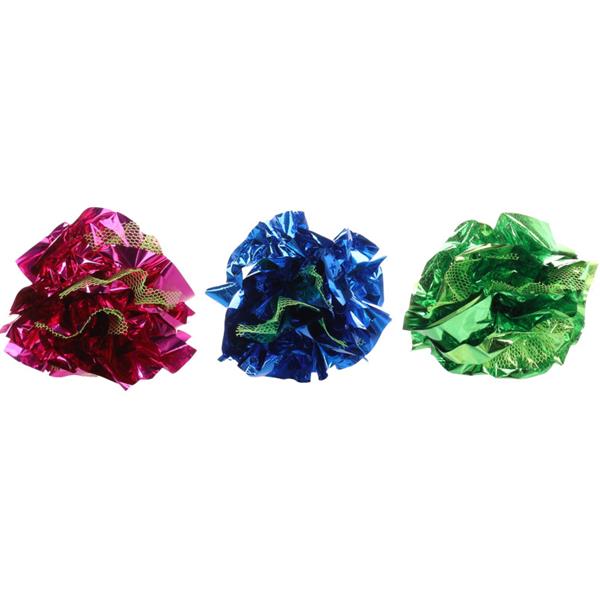 Hračka cat Krispo míček mix Flamingo (1 ks)