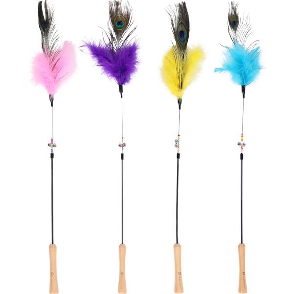 Hračka cat vábnička Faye 75 cm (mix barev) Flamingo 1 ks