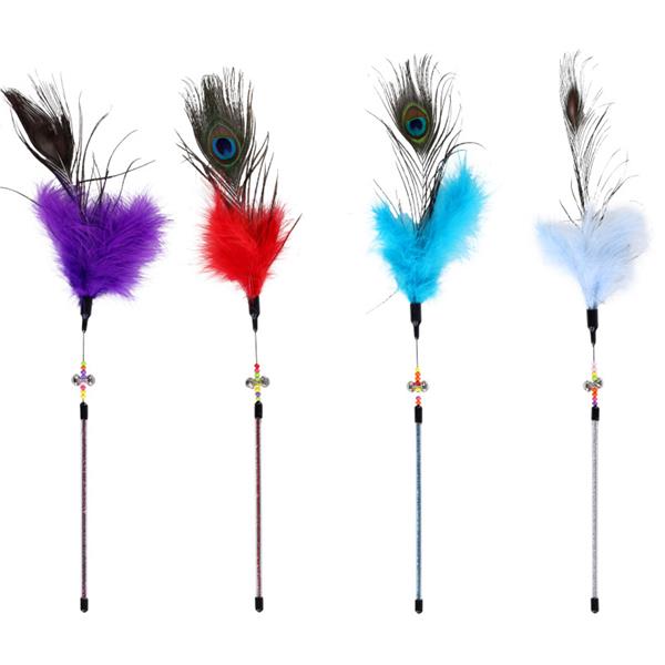 Hračka cat vábnička Hannes 53 cm (mix barev) Flamingo