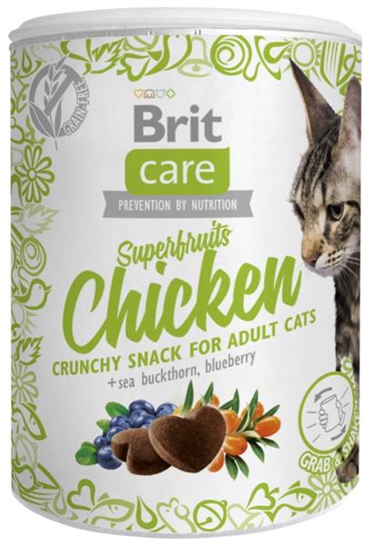 Brit Care Cat Snack Superfruits Chicken  100g