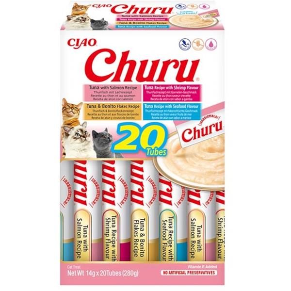 Churu Cat BOX Seafood Variety 20x14g